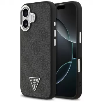 Guess 4G Triangle Logo MagSafe tok iPhone 17 készülékhez – fekete