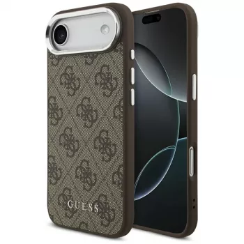 Guess 4G Classic Logo MagSafe tok iPhone Air készülékhez (barna)
