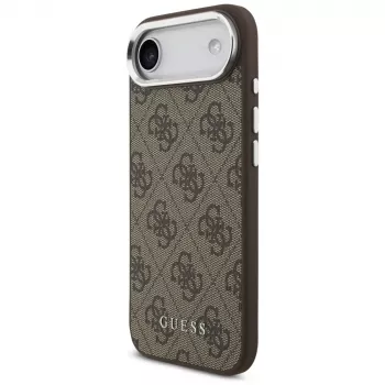 Guess 4G Classic Logo MagSafe tok iPhone Air készülékhez (barna)