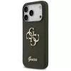 Guess Silicone Big 4G Script tok iPhone 17 Pro Max khaki