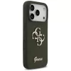Guess Silicone Big 4G Script tok iPhone 17 Pro Max khaki