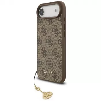 Guess 4G Charms Collection MagSafe tok iPhone 13 Pro Max (barna)