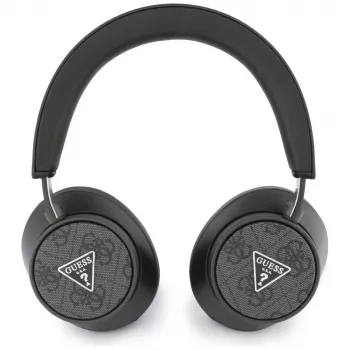 Guess 4G Triangle Logo vezeték nélküli fejhallgató Bluetooth 5.4 ENC, fekete