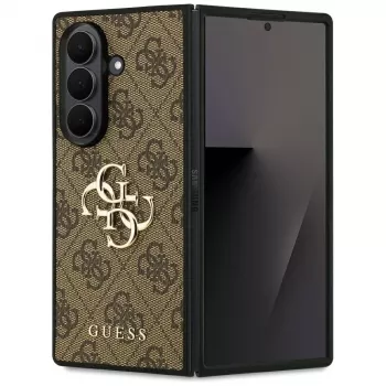 Guess Big 4G Logo Classic tok Samsung Galaxy Z Fold7 készülékhez, barna