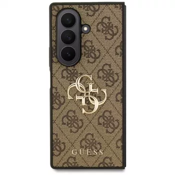 Guess Big 4G Logo Classic tok Samsung Galaxy Z Fold7 készülékhez, barna