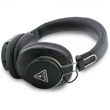 Guess Triangle Logo Bluetooth ENC fejhallgató, fekete