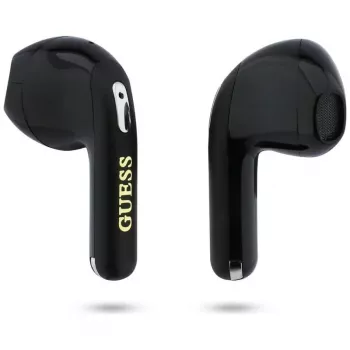 Guess Gold Line Triangle TWS Bluetooth fülhallgató töltőtokkal (fekete)