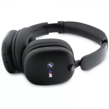BMW fejhallgató Bluetooth-szal, nyomott logókkal, fekete