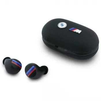 BMW M Metal Logo TWS Bluetooth 5.1 fülhallgató ENC-vel, fekete