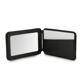Guess 4G Stand & Mirror MagSafe pénztárca tükörrel, fekete