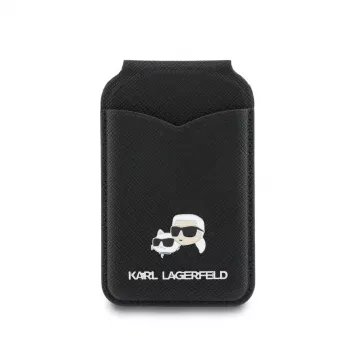 Karl Lagerfeld Stand Mirror MagSafe pénztárca, fekete