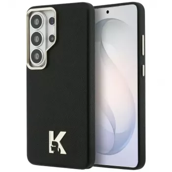 Karl Lagerfeld K Metal Logo MagSafe tok Samsung Galaxy S26 Ultra készülékhez, fekete