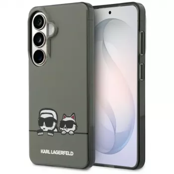 KARL LAGERFELD IML Peekaboo Karl & Choupette MagSafe tok Samsung Galaxy S26 készülékhez, fekete