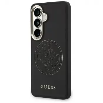 Guess Perforated Logo MagSafe tok Samsung Galaxy S26 készülékhez, fekete