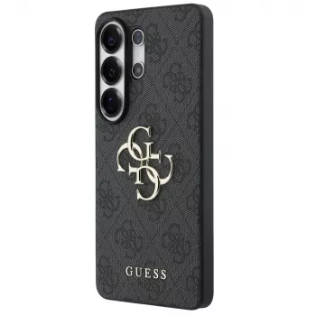 Guess 4G Big Metal Logo tok Samsung Galaxy S26 Ultra készülékhez, fekete