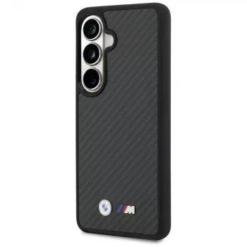 BMW M Kevlar Logo MagSafe tok Samsung Galaxy S26 készülékhez, fekete