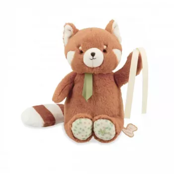 Kaloo Petit Songe vörös panda zenélő plüssjáték 20 cm ajándékdobozban