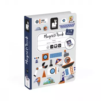 Janod Magnetibook Kozmosz mágneses tanulójáték – űr téma