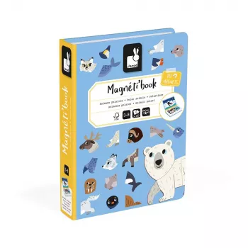 Janod Magnetibook mágneses tanulójáték „Sarkvidéki állatok”