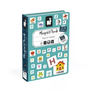 Janod Magnetibook Ábécé mágneses tanulójáték