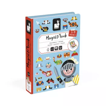Janod Magnetibook mágneses könyv Fiú jelmezek