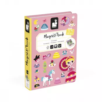 Janod Magnetibook Hercegnők mágneses játékkészlet