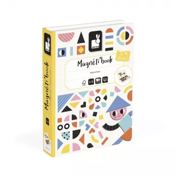 Janod mágneses kirakó Formák Magnetibook 3+ (2026-os kiadás)