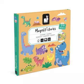 Janod Magneti'stories dinoszauruszok mágneses mesedoboz