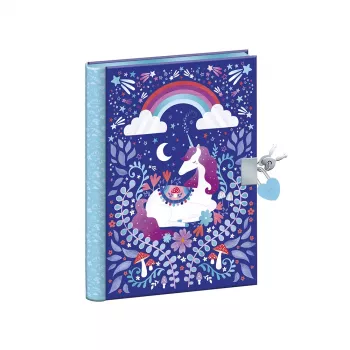 Janod Secret Diary zárral Unicorn Dreamland 6+