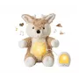 Cloud B Love Light Buddies Finley Fawn plüssfigura éjszakai lámpával és nyugtató hangokkal