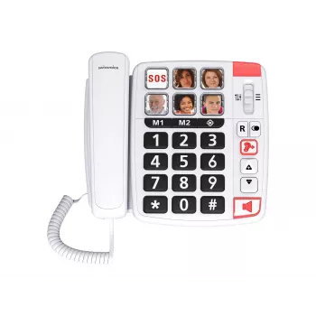 Alcatel Swissvoice Xtra 1110 vezetékes telefon, fehér