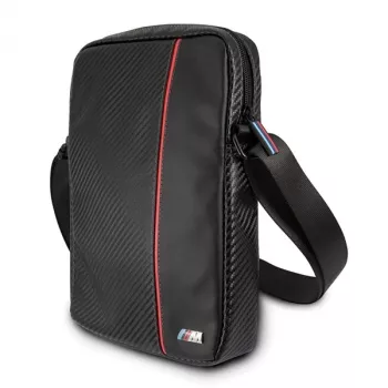 BMW tablet tok 8 inch Carbon Red Stripe fekete