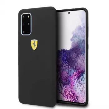 Ferrari Hardcase FESSIHCS67BK szilikon hátlap Samsung Galaxy S20+ (G985) készülékhez - fekete