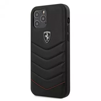 Ferrari Off Track steppelt kemény tok Apple iPhone 12 Pro Max 6,7 inch fekete