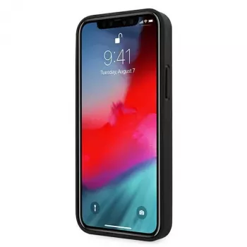 Ferrari Off Track steppelt kemény tok Apple iPhone 12 Pro Max 6,7 inch fekete