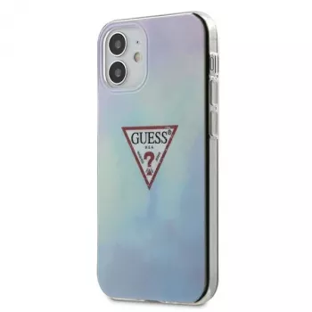 Guess GUHCP12SPCUMCGC02 iPhone 12 mini 5,4 inch kék kemény tok Tie & Die Collection