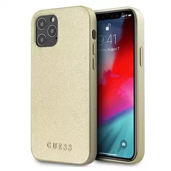 Guess GUHCP12LIGLGO kemény tok iPhone 12 Pro Max 6,7
