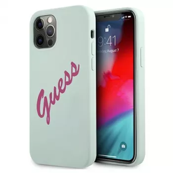 Guess Silicone Vintage kemény tok Apple iPhone 12 / 12 Pro 6,1