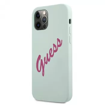 Guess Silicone Vintage kemény tok Apple iPhone 12 / 12 Pro 6,1
