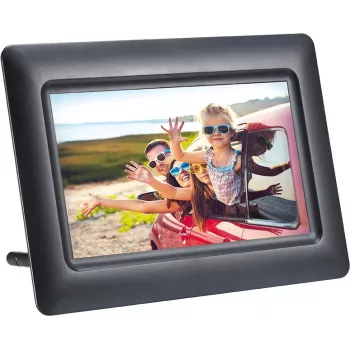 AGFAPHOTO Agfa Photo LED HD 7 digitális képkeret órával és naptárral APF700 fekete