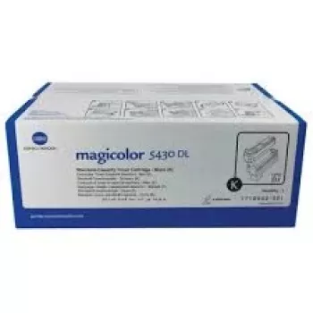 Konica Minolta 1710582-001 eredeti tonerpatron, fekete, magicolor 5430 sorozathoz