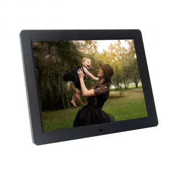Braun DigiFrame 1594 15 inch digitális képkeret, 16 GB memória, HDMI-bemenet, fekete