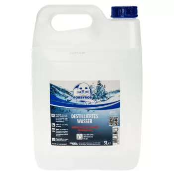 Desztillált víz (DIN 13060, DIN 43530 & EN 285) - 5 liter