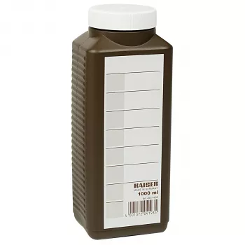 KAISER FOTOTECHNIK vegyszeres tárolópalack 1000ml, barna 4193