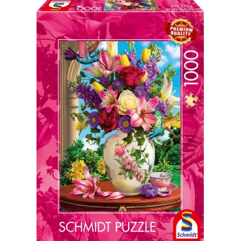SCHMIDT SPIELE Virágcsokor (1000 darab) kirakó