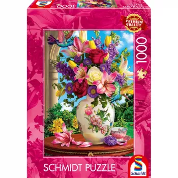 SCHMIDT SPIELE Virágcsokor (1000 darab) kirakó
