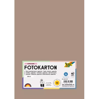 Folia 614/50 73 Cappuccino Solid A4 karton 300 g/m² 50 lap