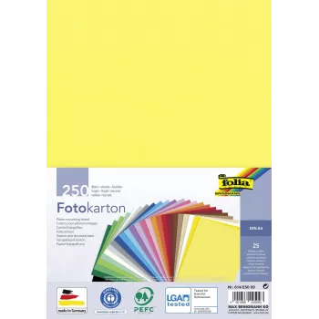 Folia fotókarton vegyes színekben 300 g/m² 250 lap A4 fotókarton