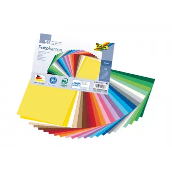 Folia 614/50 00 - fehér - egyszínű - A4 (210 x 297 mm) - 300 g/m² - 50 lap - Németország