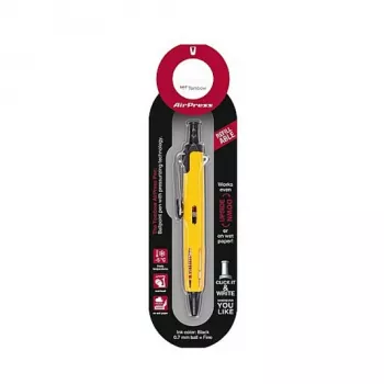 Tombow BC-AP52 Stick Pen – sárga – fekete tinta – 0,7 mm